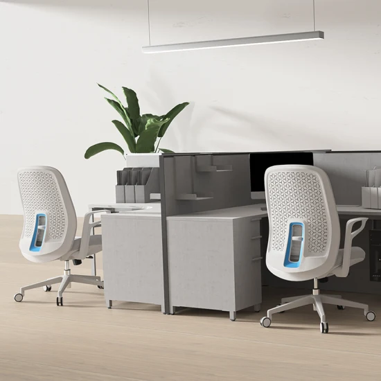 Personalizzazione del campione MID Back Executive Sedie da ufficio moderne ed ergonomiche Mesh Task Office Staff PC Girevole da gioco Bracciolo regolabile Sedia da ufficio Mobili